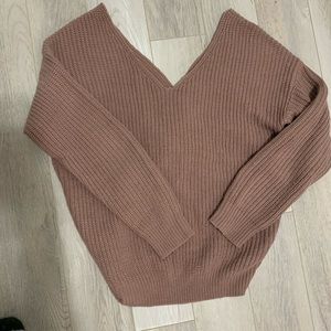 Pink Knot sweater